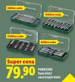 Lidl PARKSIDE Sada bitů / nástrčných klíčů nabídka