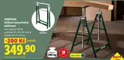 Lidl PARKSIDE Výškově nastavitelný podstavec nabídka
