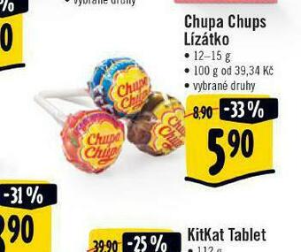 Albert Chupa chups lízátko nabídka