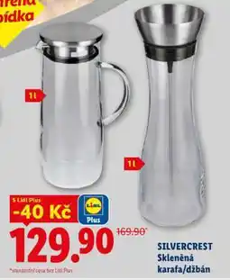 Lidl SILVERCREST Skleněná karafa/džbán nabídka