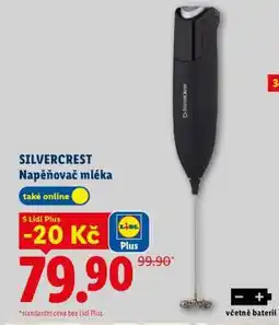 Lidl SILVERCREST Napěňovač mléka nabídka