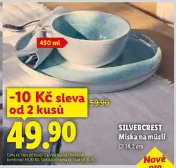 Lidl SILVERCREST Miska na müsli nabídka