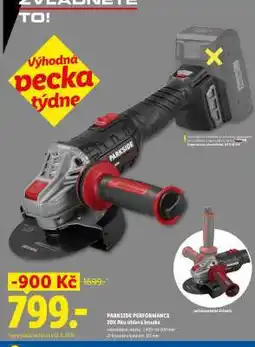 Lidl PARKSIDE PERFORMANCE 20V Aku úhlová bruska nabídka
