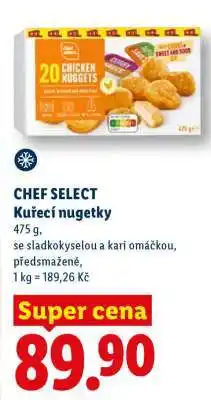 Lidl CHEF SELECT Kuřecí nuggetky nabídka