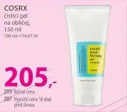 Hebe COSRX čisticí gel na obličej nabídka