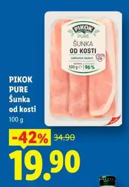 Lidl Pikok Pure Šunka od kosti nabídka