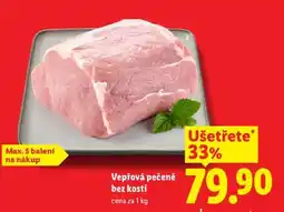 Lidl Vepřová pečeně bez kosti nabídka