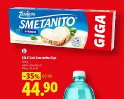 Lidl Želetava Smetanito GIGA nabídka
