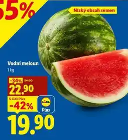 Lidl VODNÍ MELOUN nabídka