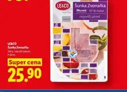 Lidl LE & CO Šunka Zvonařka nabídka