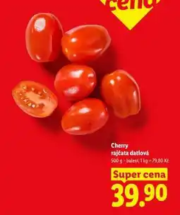 Lidl CHERRY RAJČATA DATLOVÁ nabídka