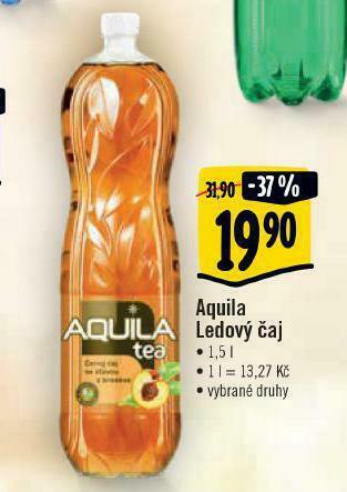 Albert Aquila ledový čaj nabídka