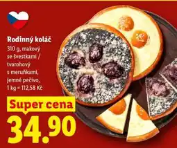 Lidl Rodinný koláč nabídka