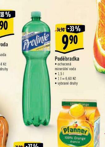 Albert Poděbradka ochucená nabídka