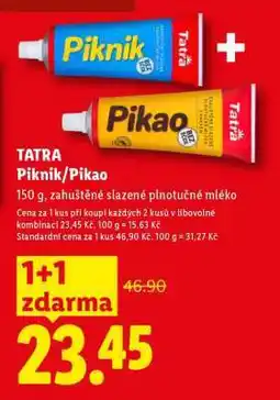 Lidl Tatra Piknik, Pikao nabídka