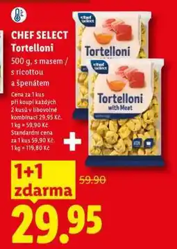 Lidl CHEF SELECT Tortelloni nabídka