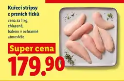 Lidl Kuřecí stripsy z prsních řízků nabídka