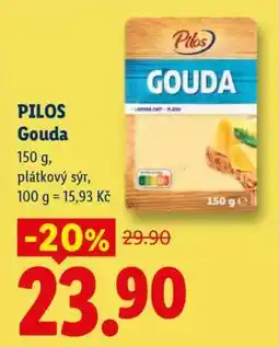 Lidl Pilos GOUDA nabídka