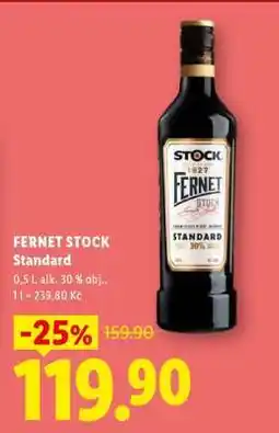 Lidl FERNET STOCK STANDARD nabídka