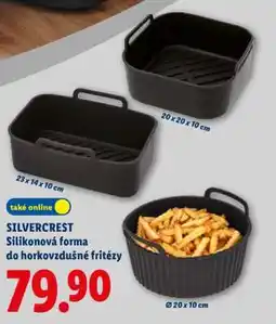 Lidl SILVERCREST Silikonová forma do horkovzdušné fritézy nabídka