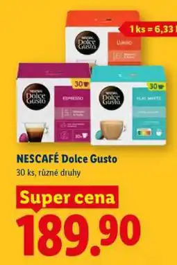 Lidl Nescafé Dolce Gusto nabídka