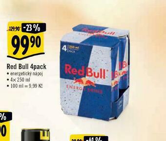 Albert Red bull 4pack nabídka