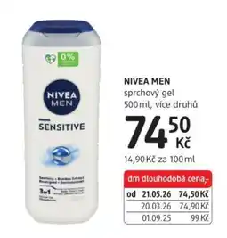 dm drogerie Nivea Men nabídka