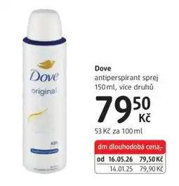 dm drogerie Dove nabídka