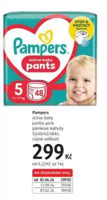 dm drogerie Pampers nabídka