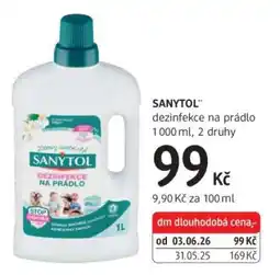 dm drogerie SANYTOL nabídka