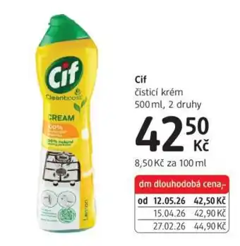 dm drogerie Cif nabídka