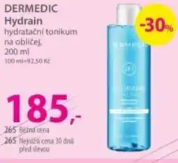 Hebe DERMEDIC Hydrain hydratační tonikum na obličej nabídka