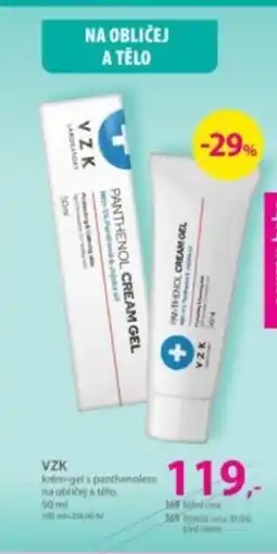 Hebe VZK krém-gel s panthenolem na obličej a tělo nabídka