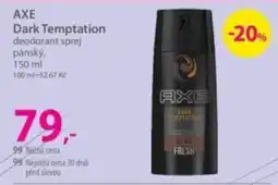 Hebe AXE Dark Temptation deodorant sprej pánský nabídka