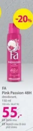 Hebe FA Pink Passion 48H deodorant nabídka