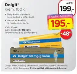 Magistra lékárny Dolgit krém nabídka