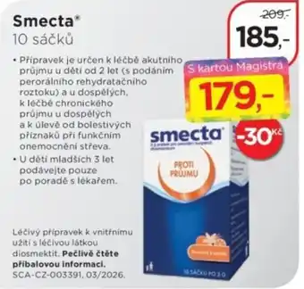 Magistra lékárny Smecta nabídka