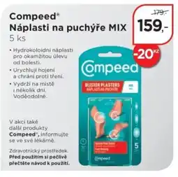 Magistra lékárny Compeed® Náplasti na puchýře Mix nabídka