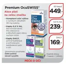 Magistra lékárny Premium OcuSWISS nabídka