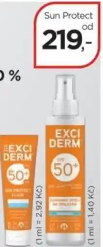 Magistra lékárny Exciderm® Sun Protect nabídka