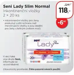 Magistra lékárny Seni Lady Slim Normal nabídka