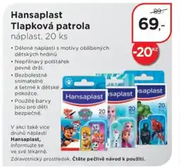 Magistra lékárny Hansaplast Tlapková patrola nabídka