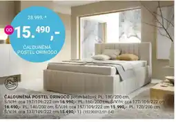 Möbelix Čalouněná postel Orinoco nabídka