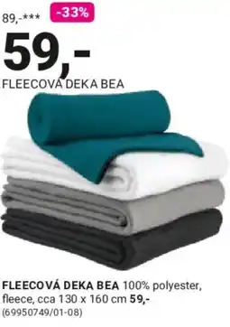 Möbelix Fleecova deka Bea nabídka