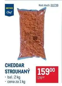 Makro Cheddar strouhaný nabídka