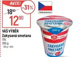 Globus VÁŠ VÝBĚR Zakysaná smetana 15% nabídka