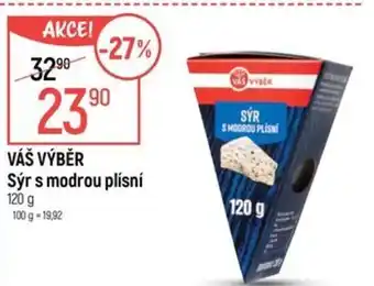 Globus VÁŠ VÝBĚR Sýr s modrou plísní nabídka