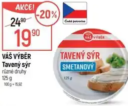 Globus VÁŠ VÝBĚR Tavený sýr nabídka