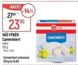 Globus VÁŠ VÝBĚR Camembert natur nabídka