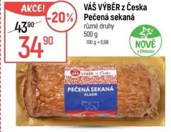 Globus VÁŠ VÝBĚR z Česka Pečená sekaná nabídka